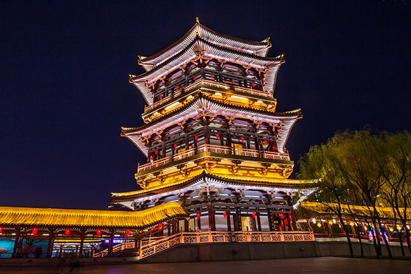 古建筑景观照明