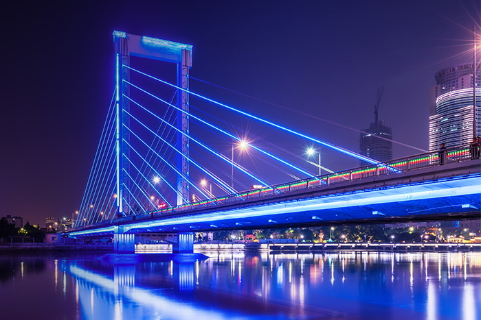 大桥夜景亮化