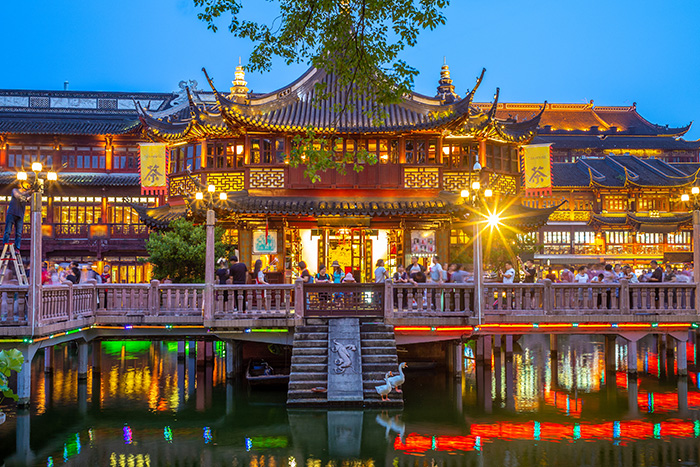 景区古建筑外墙亮化