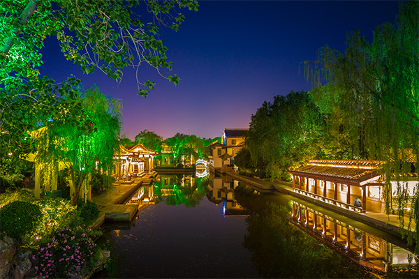 园林夜景灯光设计