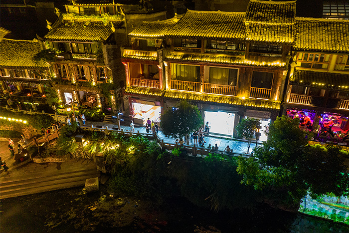 景区古建筑外墙亮化工程