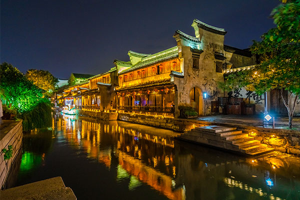 河道夜景亮化-重构城市夜间景观形象