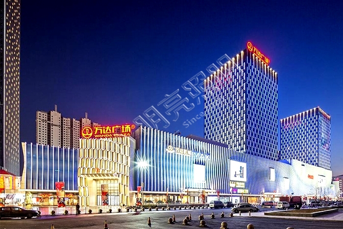 商业楼体外墙亮化