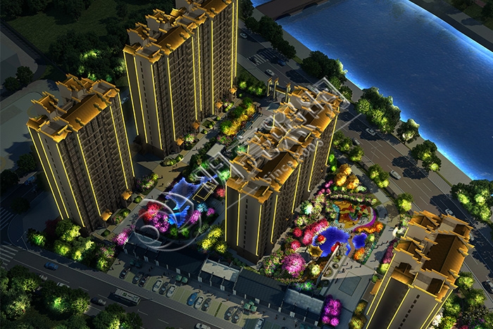 住宅小区亮化工程