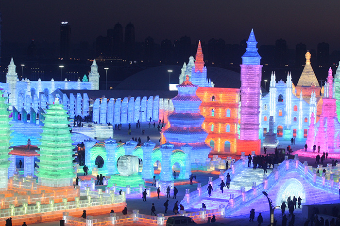 冰雪大世界灯光亮化工程